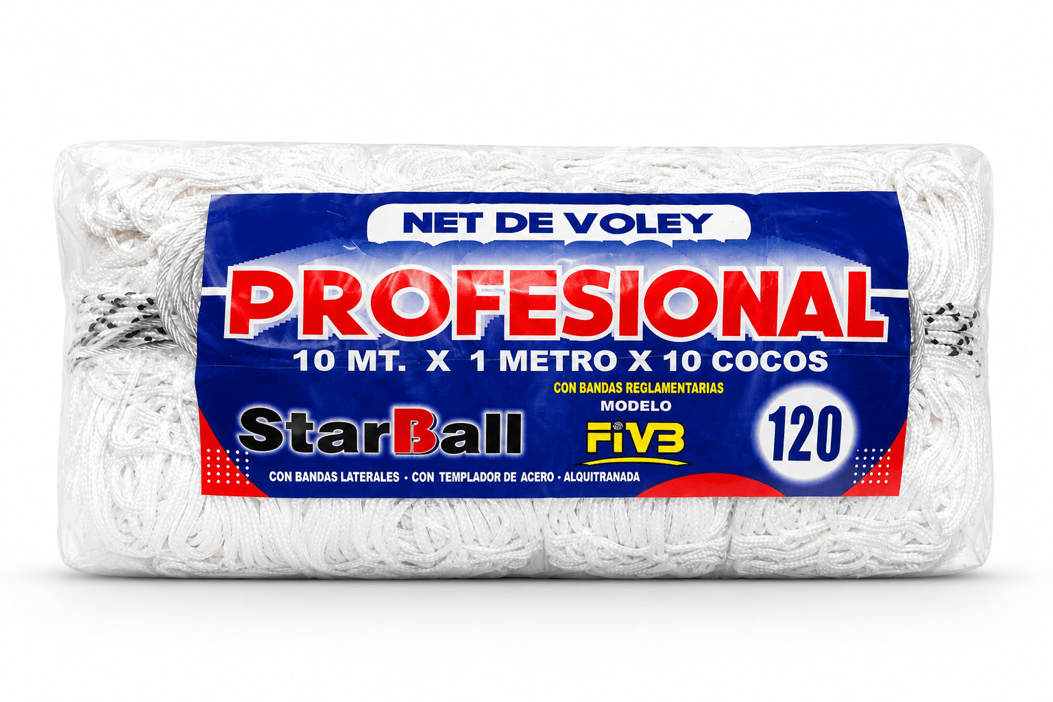 Red Profesional #120 10X1X10 Blanca