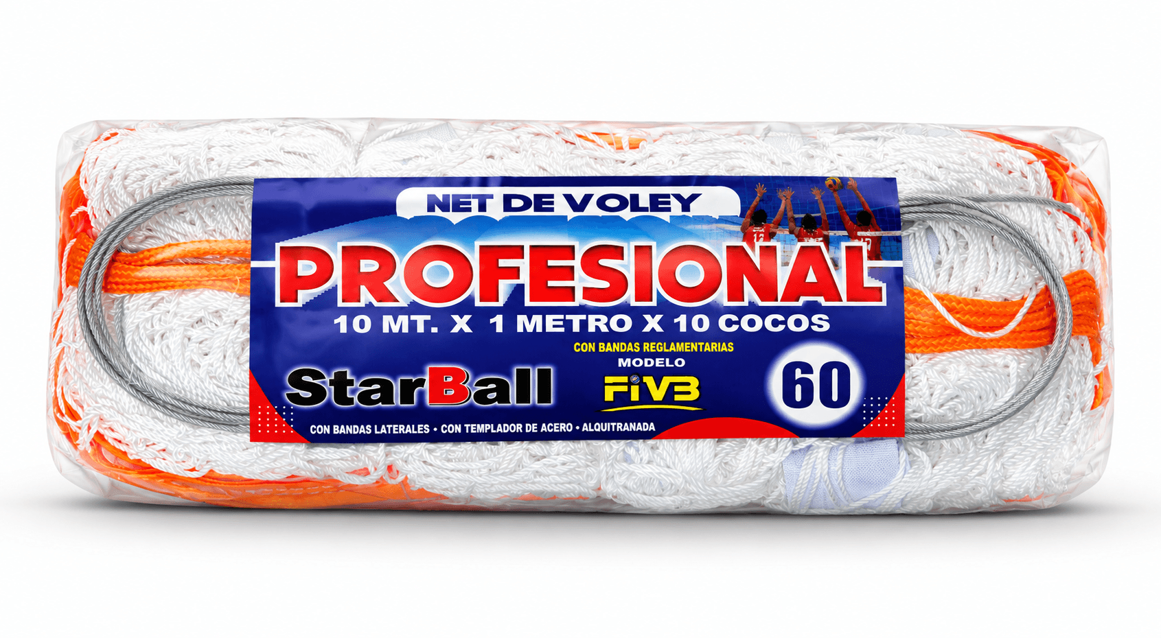 Red Profesional #60 10X1X10 Blanca
