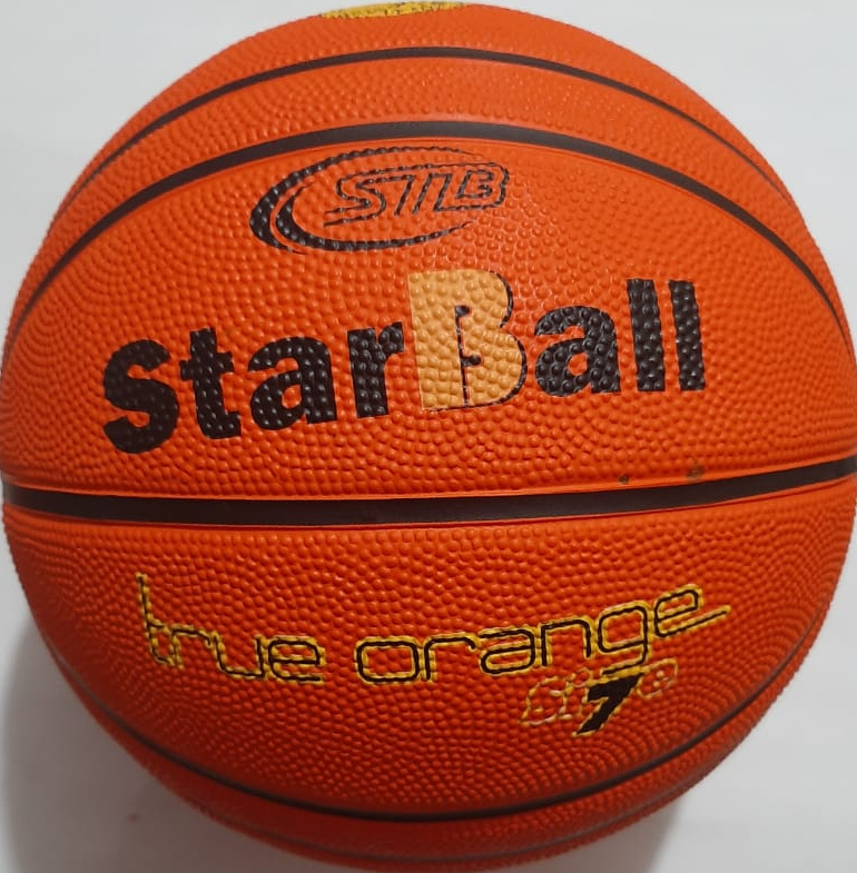 Pelota de baloncesto STARBALL NARANJA VERDADERA tamaño-7