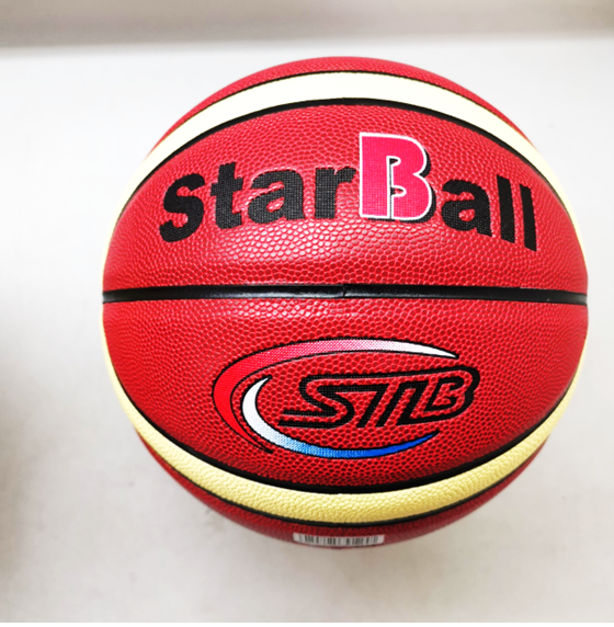 PELOTA DE BASKET STARBALL CUERO COMPOSITE #7,5 CALIDAD FIBA